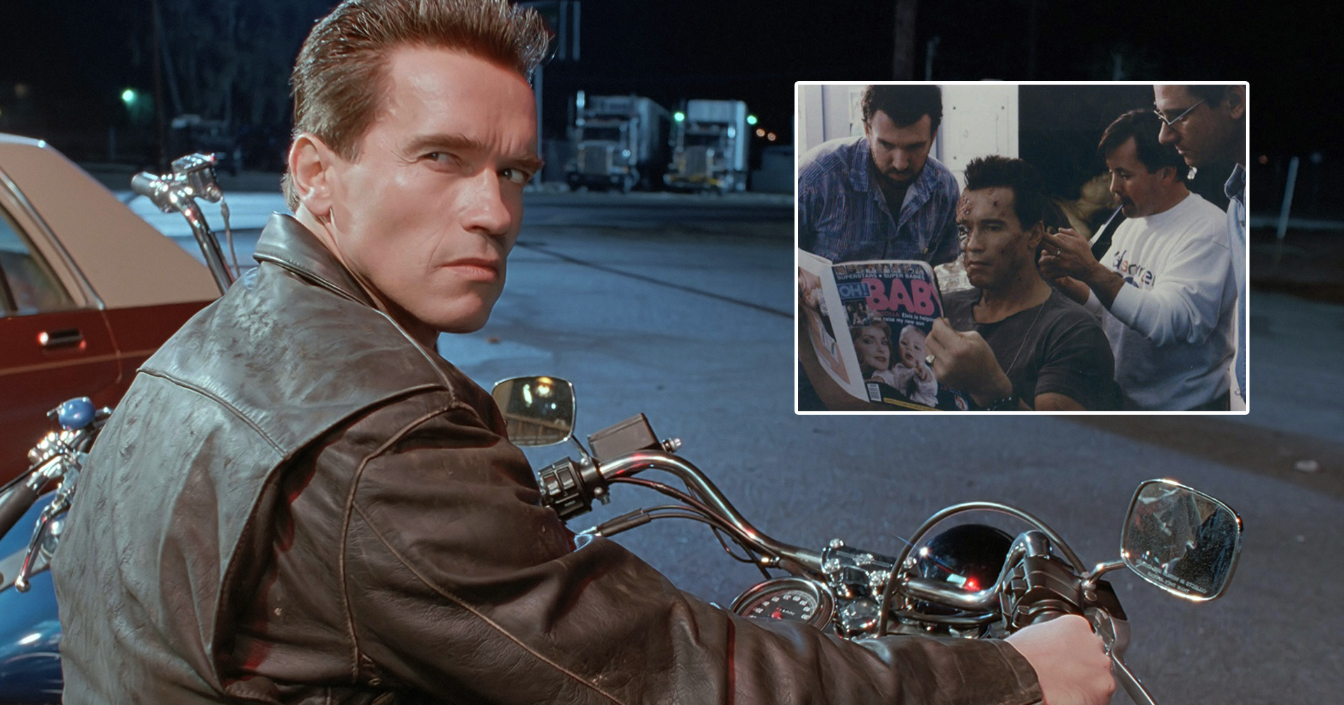 Arnold Schwarzenegger ทวิตภาพเบื้องหลังที่ไม่เคยมีใครเห็นมาก่อน ใน ‘Terminator’