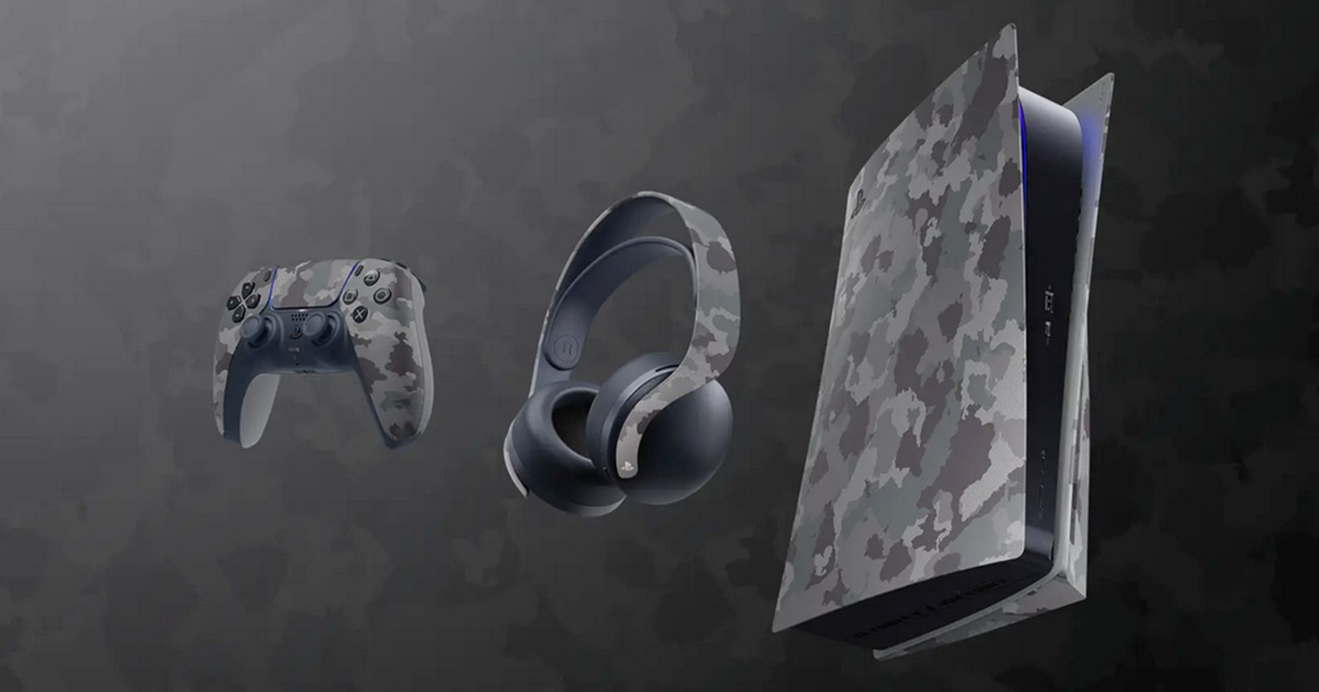 Sony เปิดตัวเคส PlayStation 5 ลาย Camo สีเทา