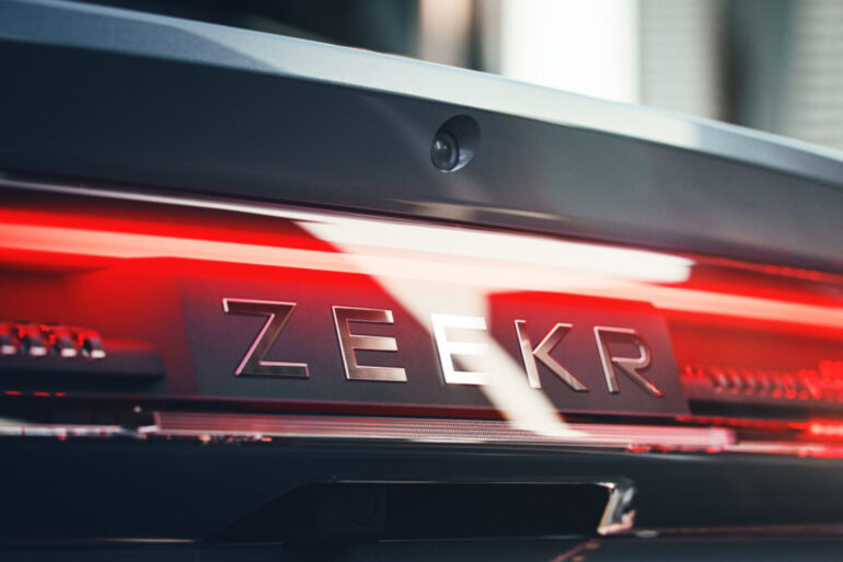China's Zeekr EV Car